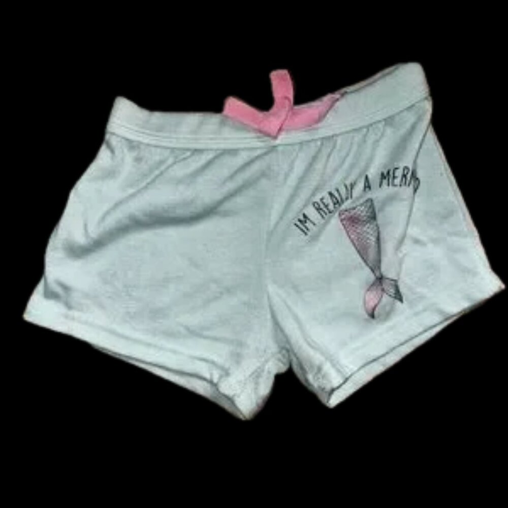 I'm really a mermaid gently loved girls 5y shorts perfect for summertime fun - Picture 1 of 6